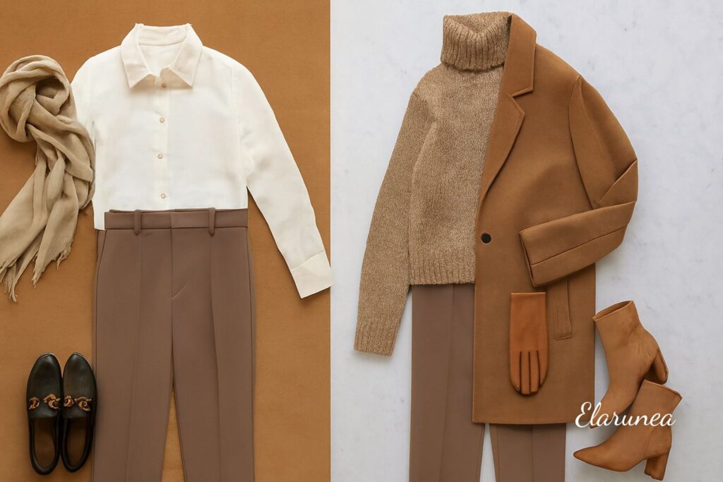 autumn to winter capsule wardrobe