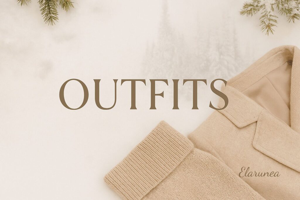 elarunea winter outfits